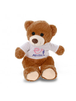 oso de peluche emilio de AELEM compra benéfica para apoyar a la Asociación Española de Lucha contra la Esclerosis Múltiple