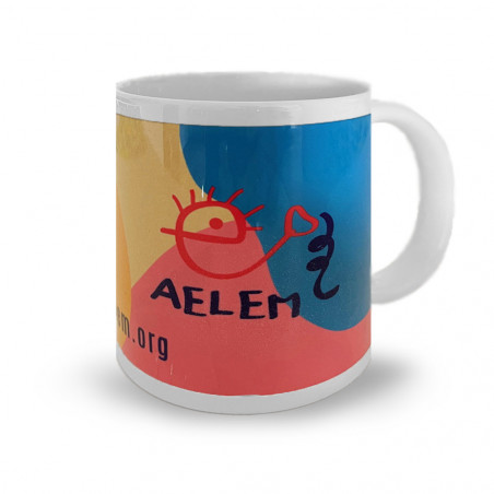 taza de cerámica AELEM. Ideal para desayunos